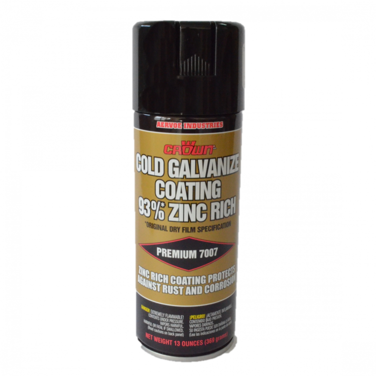 CROWN PREMIUM 7007, COLD GALVANIZE COATING 93 ZINC RICH A.C.T. Hardware