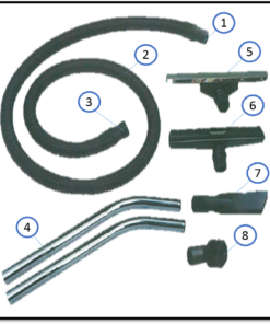 G. TACK ACCESSORIES FOR BF502/BF501 WET/DRY VACUUM
