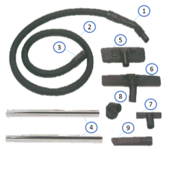G.TACK ACCESSORIES FOR BF570/BF509A WET/DRY VACUUM