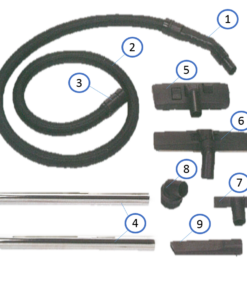 G.TACK ACCESSORIES FOR BF570/BF509A WET/DRY VACUUM