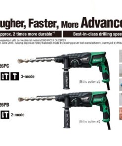 HITACHI 26MM (1") ROTARY HAMMERS- DH26PC / DH26PB