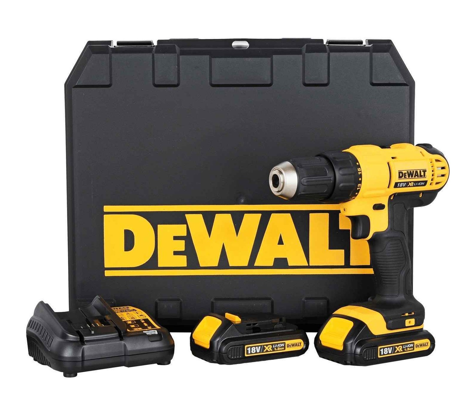 Dewalt DCD771C2 20V MAX Brushed Lithium-Ion 1-2 in. Cordless Compact Drill  Driver Kit with 2 Batteries (1.3 Ah)