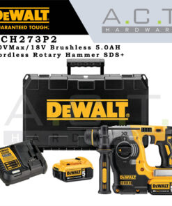 Dewalt DCH273P2, 20V/18V Cordless 3-Mode Rotary Hammer Brushless 5.0AH