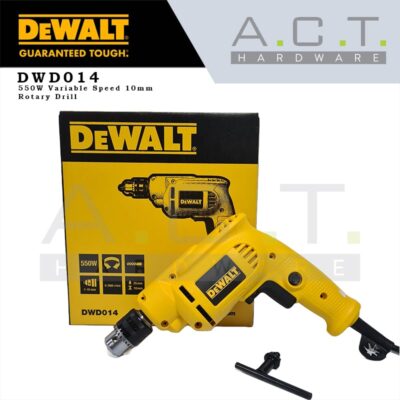 Dewalt DWD014, 10mm Rotary Drill Variable Speed 550W