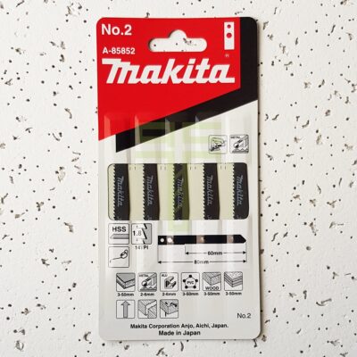 Makita A-85852 (No.2), 5pcs/pkt Jig Saw Blade