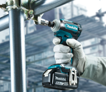 Makita DTD153 18V Cordless Impact Driver Kit With 2 Batteries & Charger - Brushless Motor, 170Nm Torque
