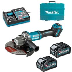 Makita GA038GM201 / GD201 / GZ, 40V 230mm (9?) Cordless Angle Grinder