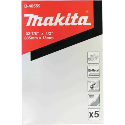 Makita B-40559, 18 TPI Bi?Metal Compact Portable Band Saw Blade for DPB181, DPB182