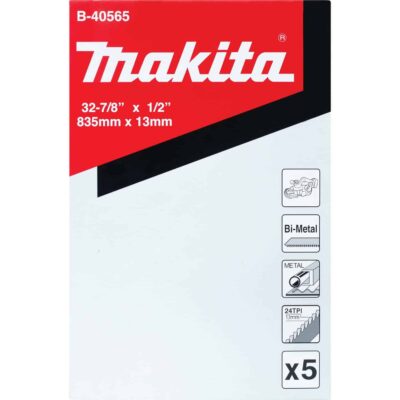 Makita B-40565, 24 TPI Bi?Metal Compact Portable Band Saw Blade for DPB181, DPB182