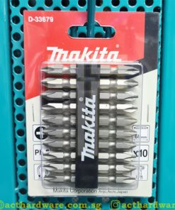 Makita D-33679, 10pcs Double Ended Screw Bit Set 65mm