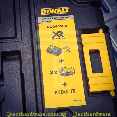 Dewalt DCG405P2, 20Vmax 4" Cordless Angle Grinder Brushless - Image 4