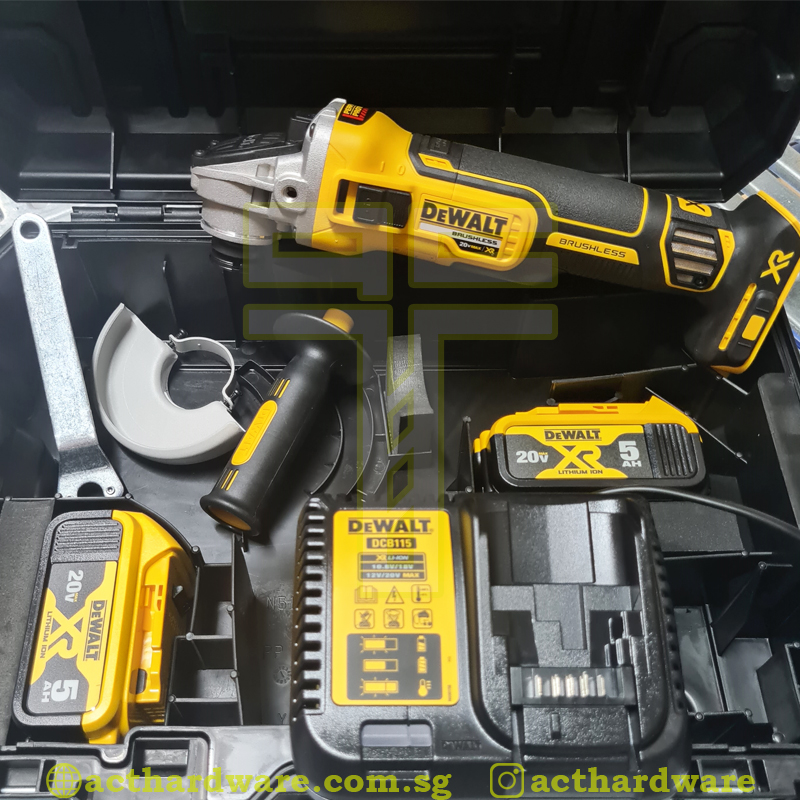 Dewalt DCG405P2, 20Vmax 4" Cordless Brushless | A.C.T. Hardware