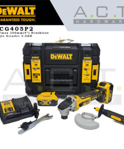 Dewalt DCG405P2, 20Vmax 4" Cordless Angle Grinder Brushless
