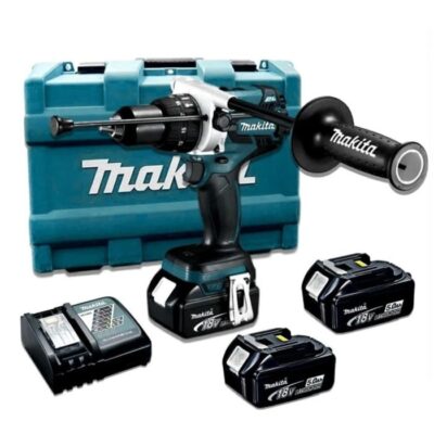 Makita DHP481RTE / RFE / Z, 18V 13mm (1/2?) Cordless Hammer Driver Drill Brushless