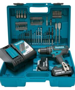 Makita DHP482RFX1, 18V 3.0AH 13mm (1/2?) Cordless Hammer Driver Drill with Accessories