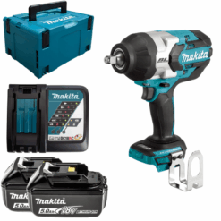 MAKITA DTW1002JX2, 18V CORDLESS IMPACT WRENCH SET, 1/2", 1200NM