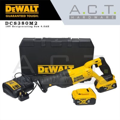 Dewalt DCS380M2, 18V Cordless Recipro Saw 4.0AH