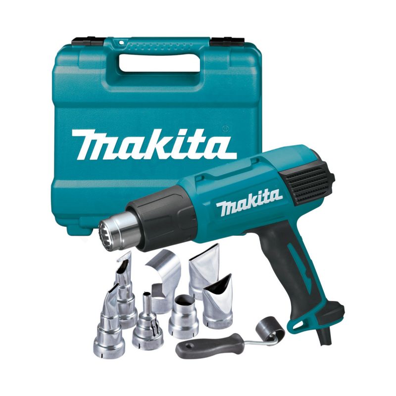 Makita DHG181ZK, 18V Cordless Heat Gun 550°C with 6 Temperature