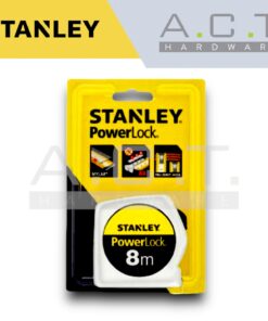 STANLEY POWER LOCK TAPE MEASURE 8M/26FT - STHT33428-8