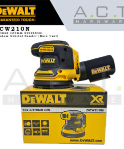 Dewalt DCW210N, 20Vmax 125mm Cordless Random Orbital Sander Brushless (Bare Unit)