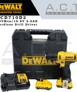 Dewalt DCD710D2, 12Vmax/10.8V Cordless Drill Driver 2.0AH