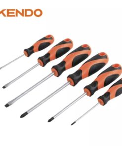 Kendo 85114, 6pcs Screwdriver Set (Slotted, Phillips)