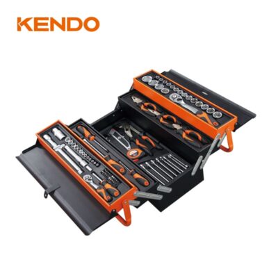 Kendo 90202, 88pcs 5-Tray Cantilever Tool Chest Set