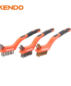 Kendo 3pc Mini Steel Wire Brush Set