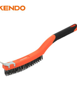 Kendo Steel Wire Brush with Scraper