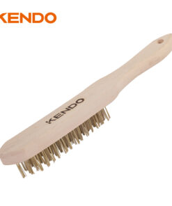Brass Wire Brush, Wooden Handle