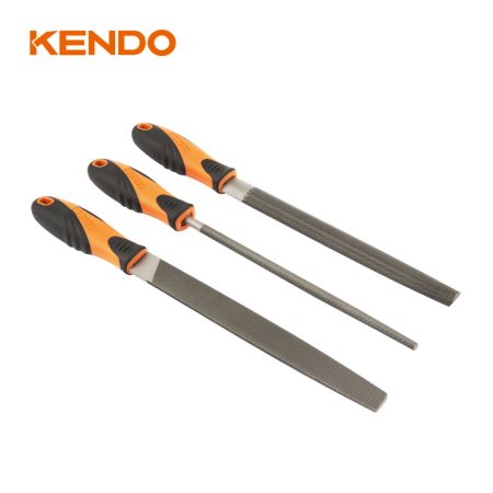 Kendo 3pc Steel File Set - Image 3