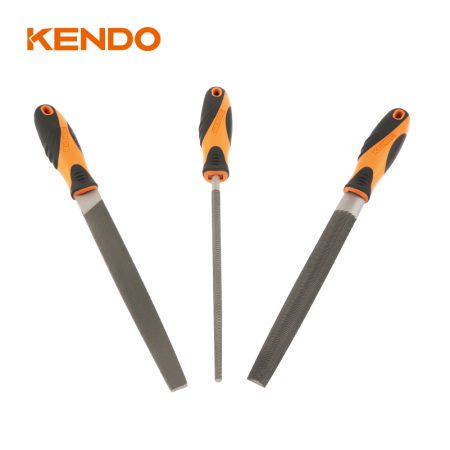 Kendo 3pc Steel File Set - Image 4