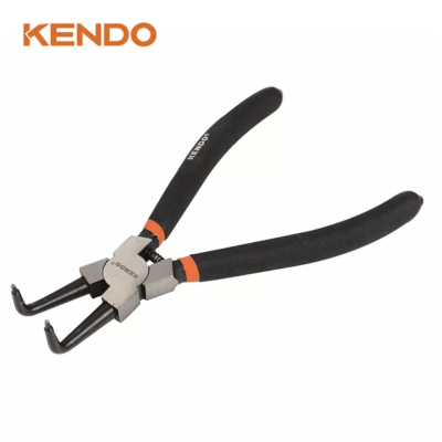 Kendo Circlip Pliers, Internal Bent, Dipped Handle