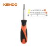 Kendo 21113, 6-in-1 Reversible Blade Screwdriver Set