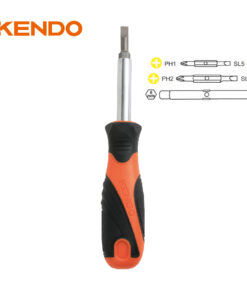Kendo 21113, 6-in-1 Reversible Blade Screwdriver Set
