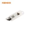 Kendo 10Pc Hooked Metal Utility Knife Blades For Cutting