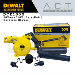 Dewalt DCE100N, 20Vmax/18V Cordless Compact Jobsite Blower [Bare-Unit]