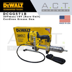 Dewalt DCGG571B, 20Vmax/18V Cordless Grease Gun [Bare-Unit]