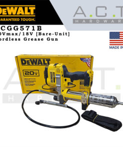 Dewalt DCGG571B, 20Vmax/18V Cordless Grease Gun [Bare-Unit]