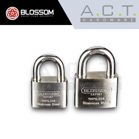 BLOSSOM ST45 STAINLESS STEEL PADLOCK