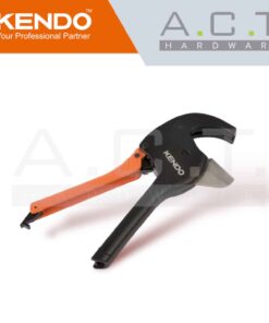 KENDO V-SHAPED RATCHET PLASTIC PIPE CUTTER - 50333