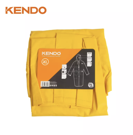KENDO RAINCOAT WITH ZIPPER AND POCKETS - Image 2