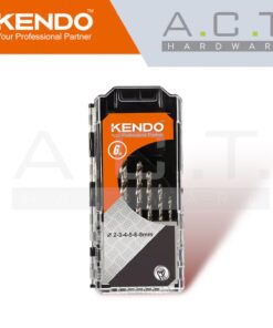KENDO 6PC HSS TWIST DRILL BIT 2-8MM - 11602933