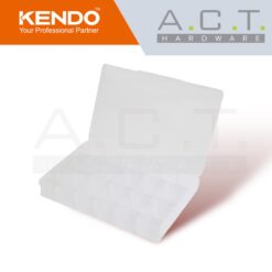 KENDO 31CM CLEAR ORGANISER WITH DIVIDERS - 90225