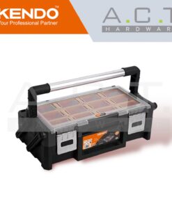 KENDO CANTILEVER TOOL BOX WITH COMPARTMENTS, 46CM / 18" - 90271