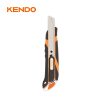 Kendo Super Safety Auto Retracting Snap-Off Knife 18mm Zinc Alloy Body With Non-Slip Grip [30611]