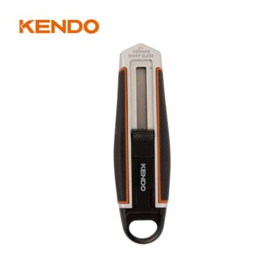 Kendo Zinc Alloy Body High End Dual Blade Folding Utility Knife With Retractable Blade For Multi-Function [30691]
