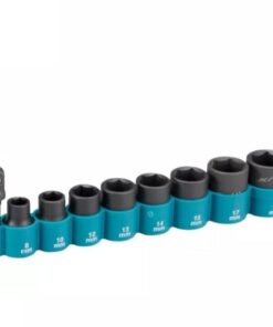 Makita B-55762 Impact Socket Set with Socket Adaptor 9pcs