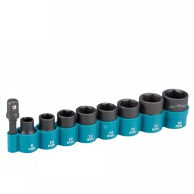 Makita B-55762 Impact Socket Set with Socket Adaptor 9pcs