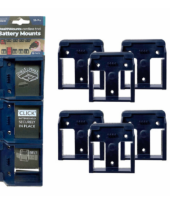 StealthMounts Battery Mounts for Bosch 18V PRO Series [SKU: BM-BO18-BLU-6]